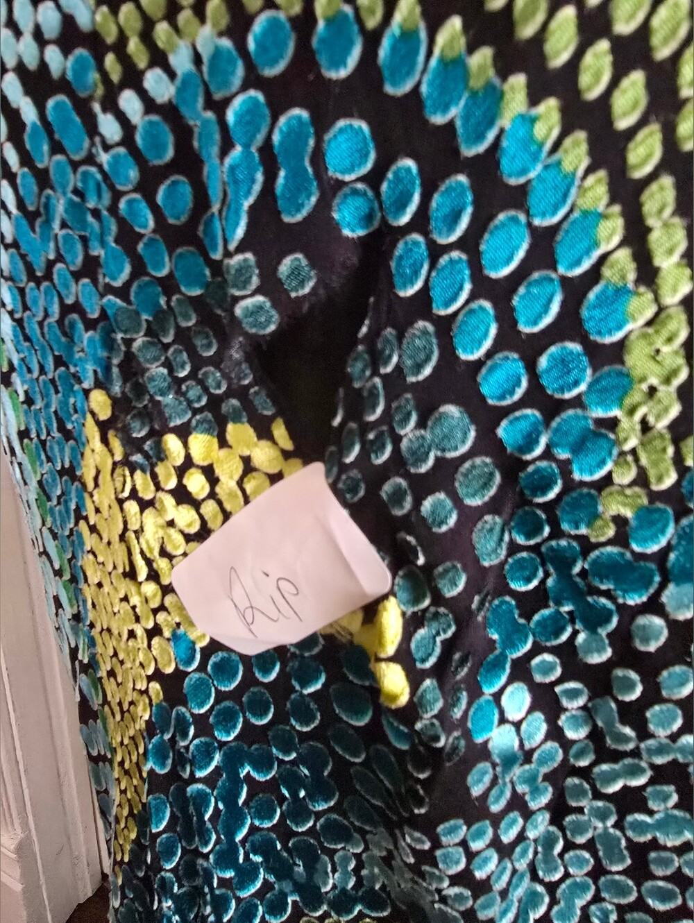 Saloni Fleur Dot Print Dress - Picture 11 of 13